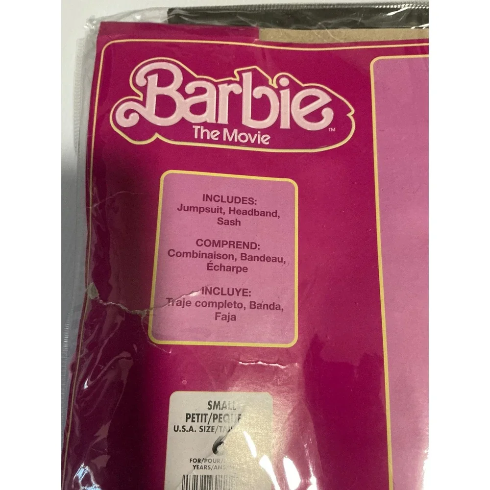 Barbie The Movie President Barbie Child Costume Jumpsuit Rubies Small Size 6